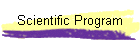 Scientific Program